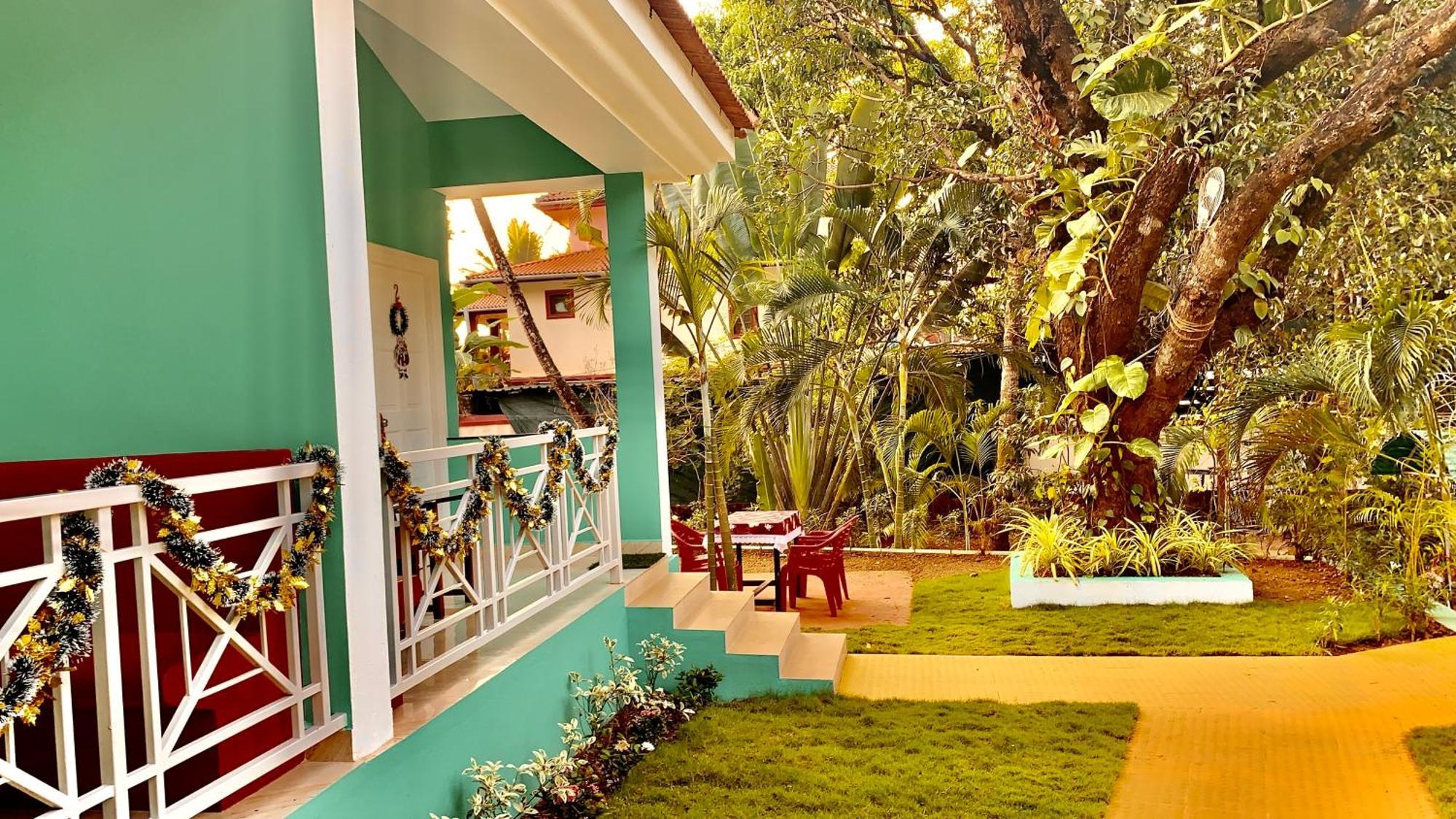 Stan-Inn, North Goa, Vagator, With Strong Wifi,Free Private Parking & Kitchen, Can Cook Where You Stay Zewnętrze zdjęcie